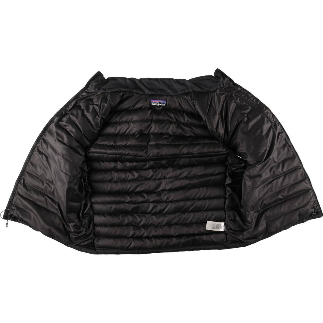 Patagonia 84622FA17 Ripstop Goose Down Vest, Men's XXL polyester black type Vintage Second Hand
