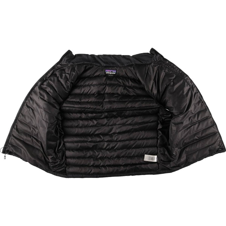 Patagonia 84622FA17 Ripstop Goose Down Vest, Men's XXL polyester black type Vintage Second Hand