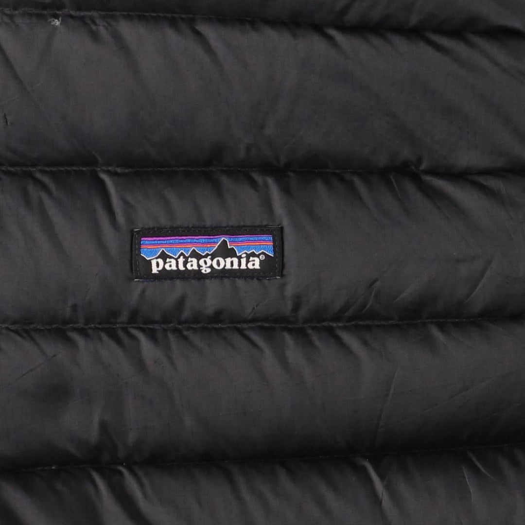 Patagonia 84622FA17 Ripstop Goose Down Vest, Men's XXL polyester black type Vintage Second Hand