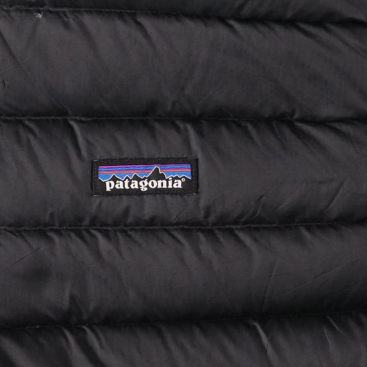 Patagonia 84622FA17 Ripstop Goose Down Vest, Men's XXL polyester black type Vintage Second Hand