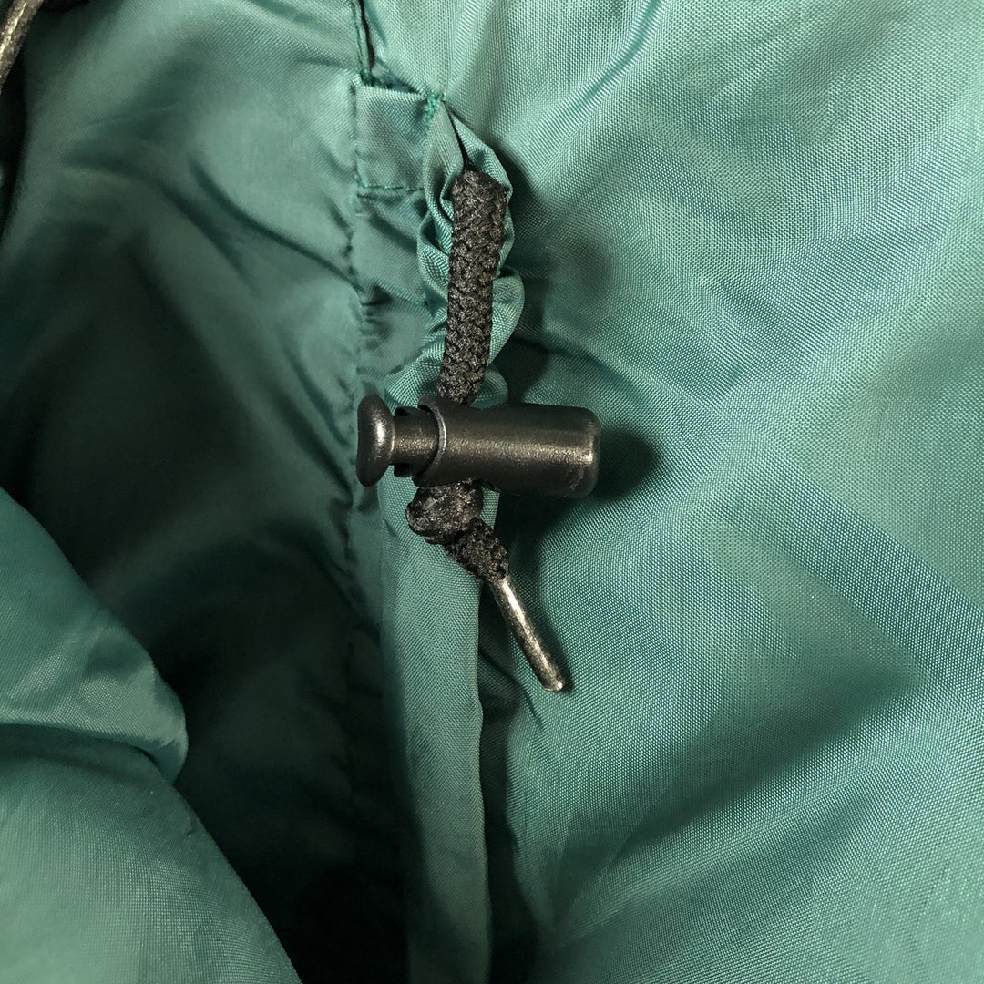 Eddie Bauer Goose Down Vest, Men's Size L polyester navy blue type Vintage Second Hand