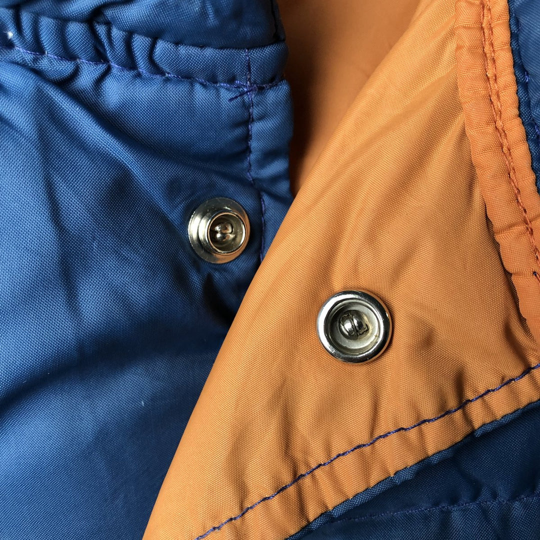 Vintage 90'S Robinson's down vest, made in the USA, size L, men's Nylon blue type Vintage Second Hand