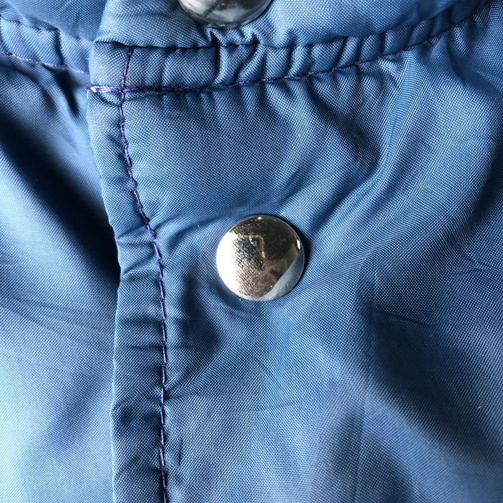 Vintage 90'S Robinson's down vest, made in the USA, size L, men's Nylon blue type Vintage Second Hand