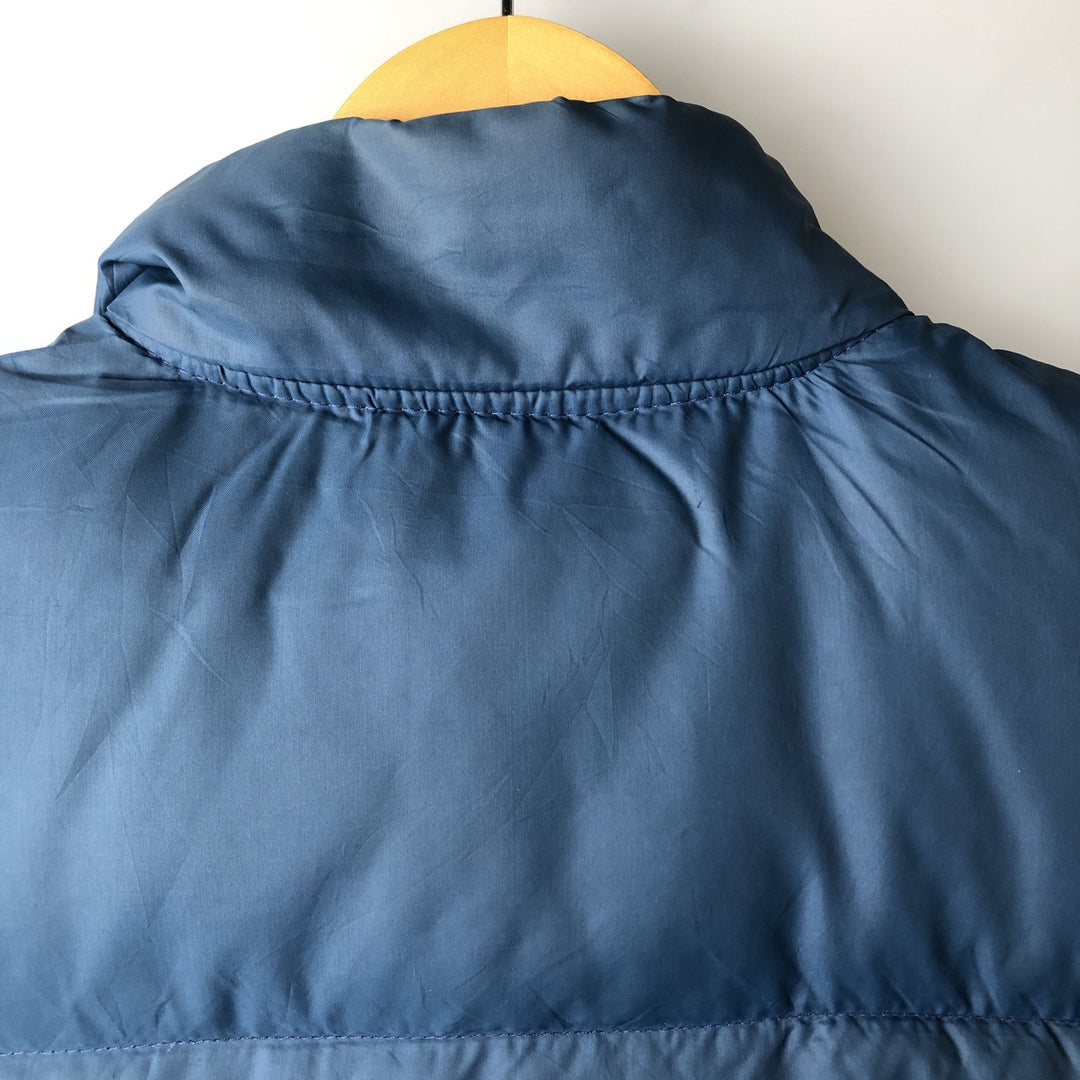 Vintage 90'S Robinson's down vest, made in the USA, size L, men's Nylon blue type Vintage Second Hand