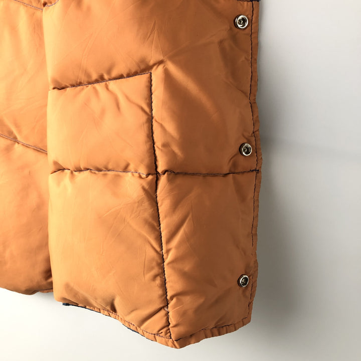 Vintage 90'S Robinson's down vest, made in the USA, size L, men's Nylon blue type Vintage Second Hand