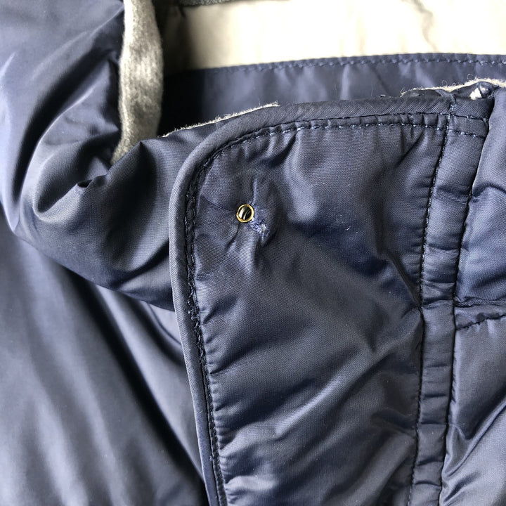 Orvis Down Vest, Men's XL Nylon navy blue type Vintage Second Hand