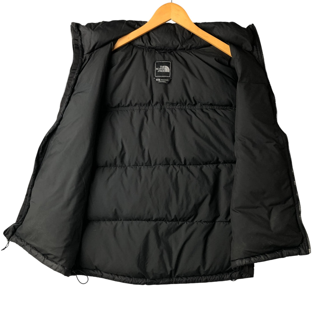 The North Face 550 Fill Power Goose Down Vest, Men's Size Medium Nylon black type Vintage Second Hand