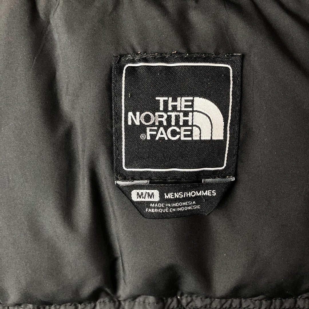 The North Face 550 Fill Power Goose Down Vest, Men's Size Medium Nylon black type Vintage Second Hand