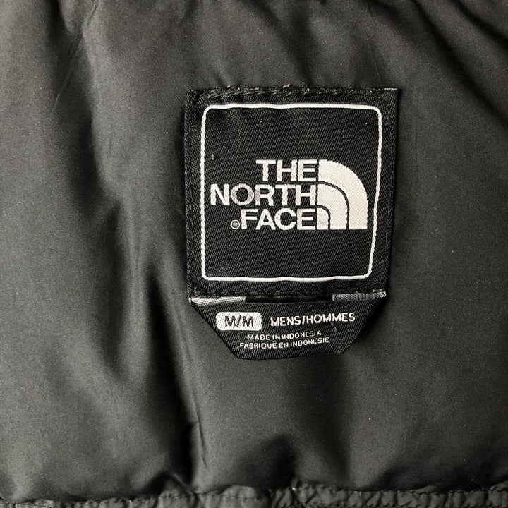 The North Face 550 Fill Power Goose Down Vest, Men's Size Medium Nylon black type Vintage Second Hand