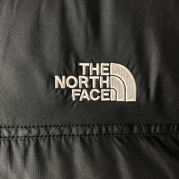 The North Face 550 Fill Power Goose Down Vest, Men's Size Medium Nylon black type Vintage Second Hand