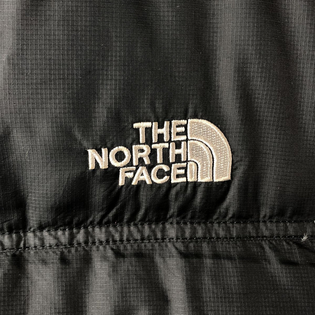 The North Face 550 Fill Power Goose Down Vest, Men's Size Medium Nylon black type Vintage Second Hand