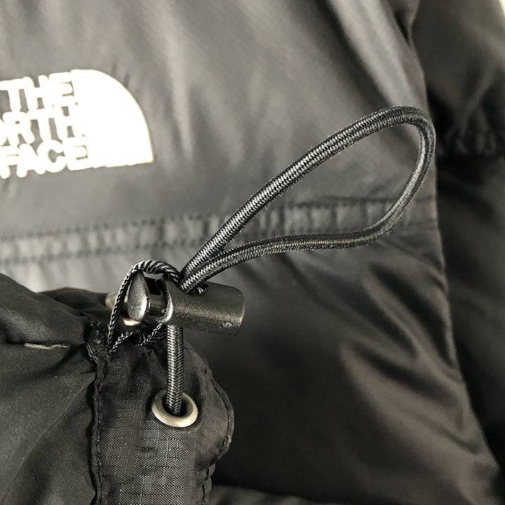 The North Face 550 Fill Power Goose Down Vest, Men's Size Medium Nylon black type Vintage Second Hand