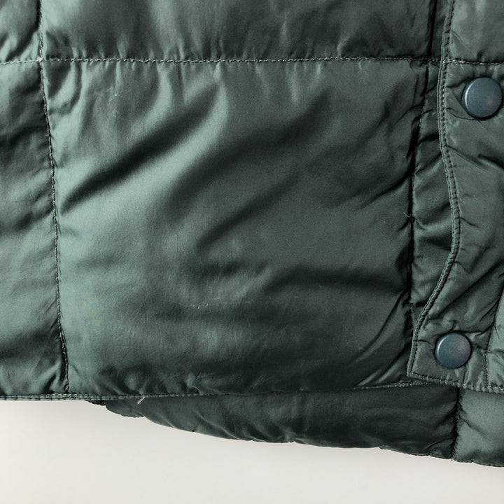 Lands' End Goose Down Vest, Men's XL Nylon blue type Vintage Second Hand