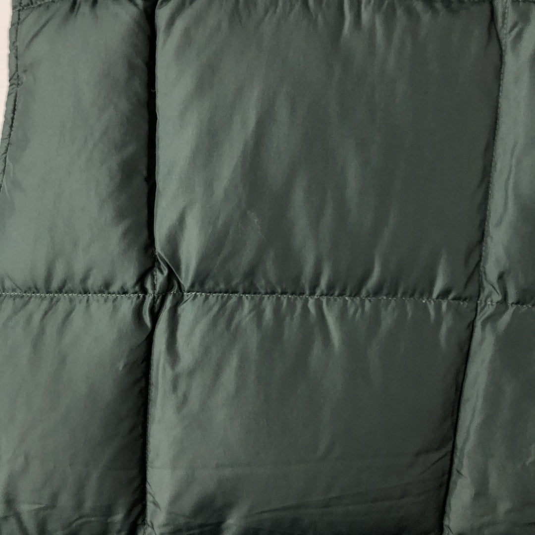 Lands' End Goose Down Vest, Men's XL Nylon blue type Vintage Second Hand