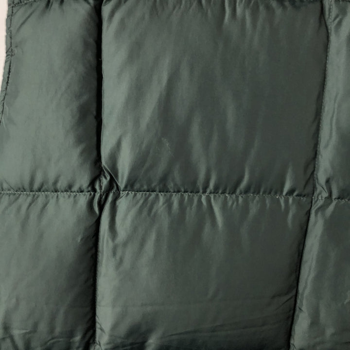 Lands' End Goose Down Vest, Men's XL Nylon blue type Vintage Second Hand