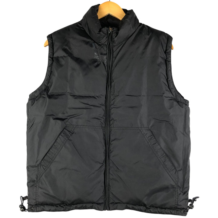 90'S GAP Old Gap Reversible Ripstop Down Vest, Men's Size Small, Vintage Nylon black type Vintage Second Hand