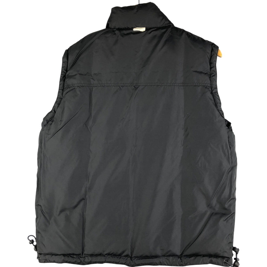 90'S GAP Old Gap Reversible Ripstop Down Vest, Men's Size Small, Vintage Nylon black type Vintage Second Hand