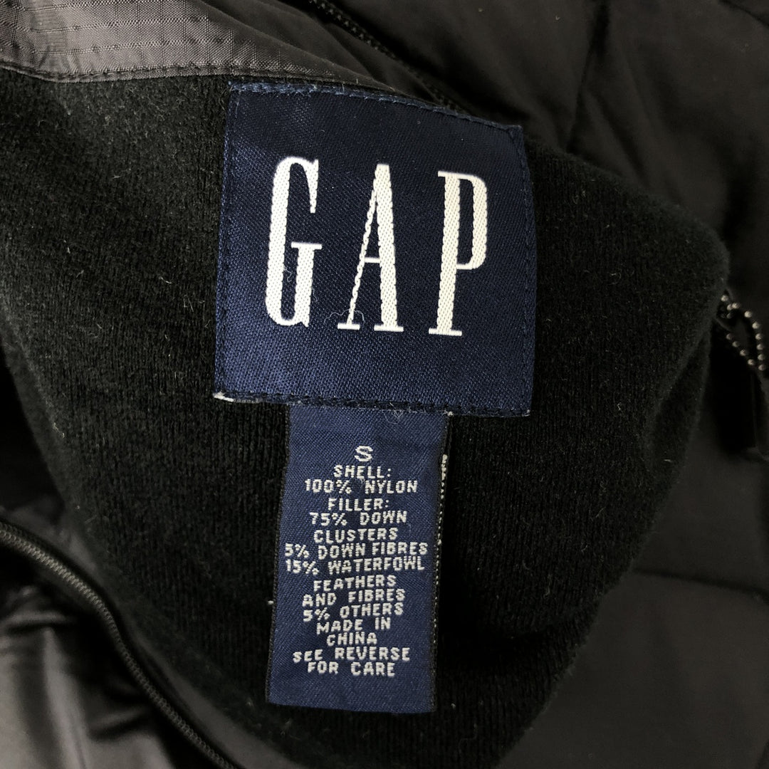 90'S GAP Old Gap Reversible Ripstop Down Vest, Men's Size Small, Vintage Nylon black type Vintage Second Hand