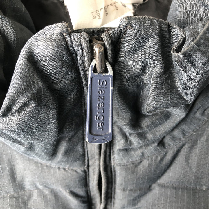 2000'S Adidas down vest, men's size L polyamide gray type Vintage Second Hand