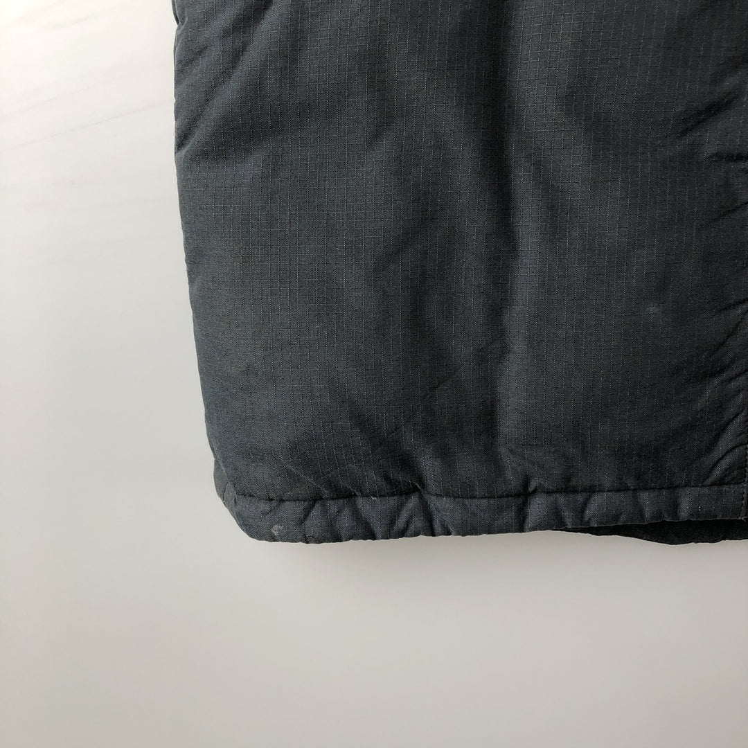 2000'S Adidas down vest, men's size L polyamide gray type Vintage Second Hand