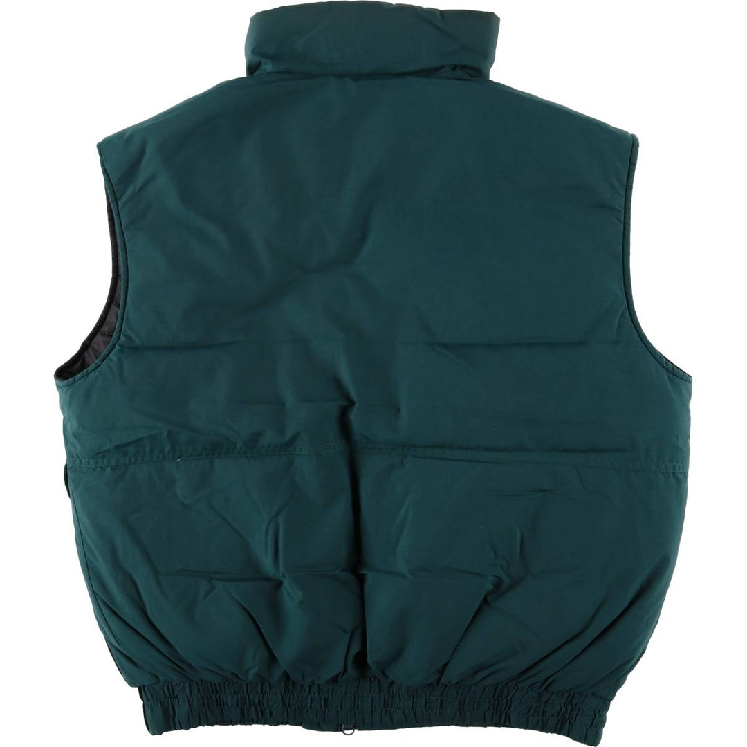 90'S REI Vintage Down Vest, Men's Size L unclear green type Vintage Second Hand