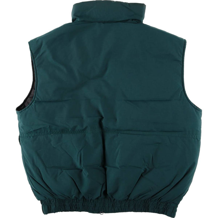 90'S REI Vintage Down Vest, Men's Size L unclear green type Vintage Second Hand