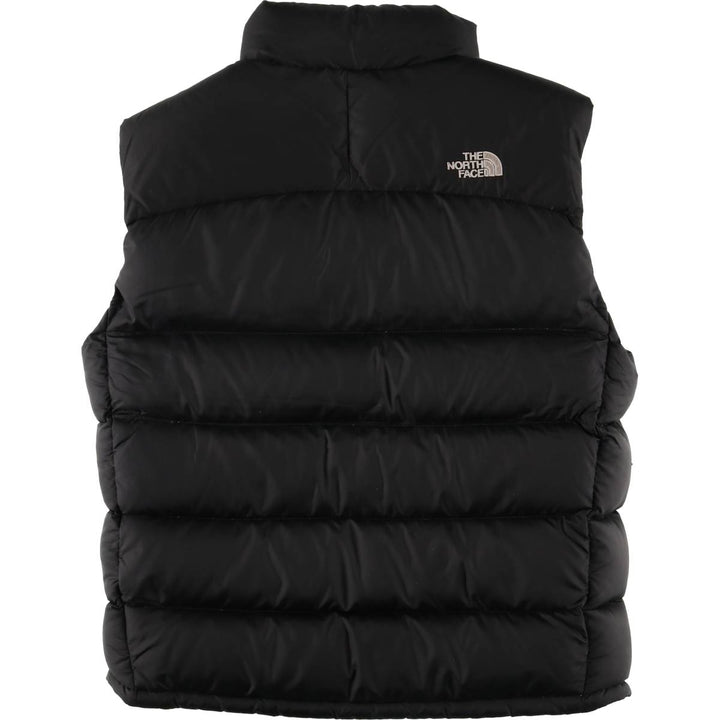 The North Face 700 Fill Power Goose Down Vest, Men's Size M Nylon black type Vintage Second Hand