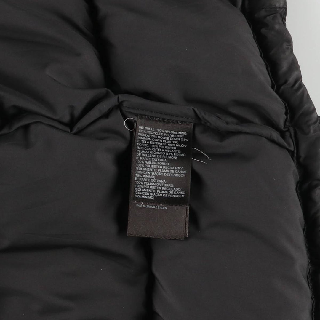 The North Face 700 Fill Power Goose Down Vest, Men's Size M Nylon black type Vintage Second Hand