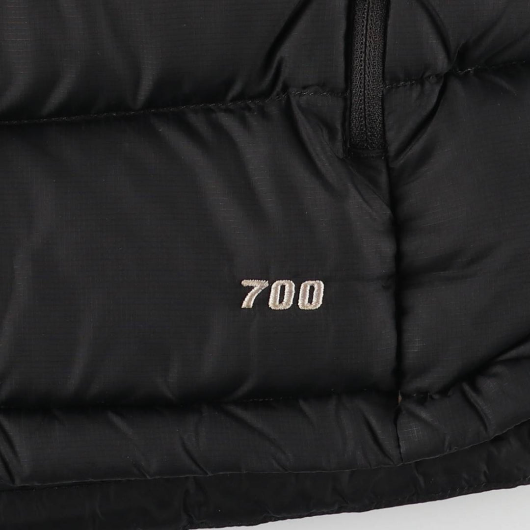 The North Face 700 Fill Power Goose Down Vest, Men's Size M Nylon black type Vintage Second Hand