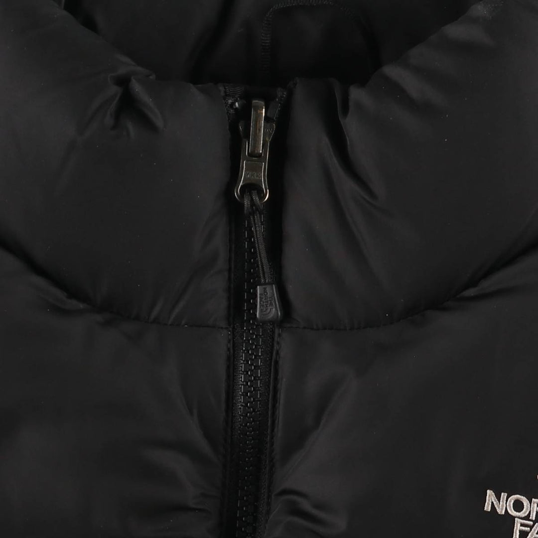 The North Face 700 Fill Power Goose Down Vest, Men's Size M Nylon black type Vintage Second Hand