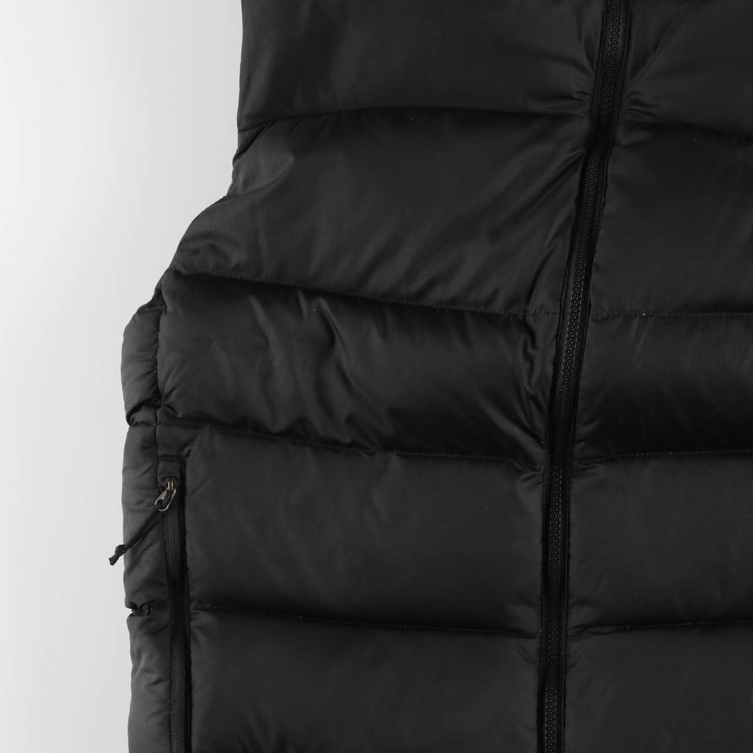 The North Face 700 Fill Power Goose Down Vest, Men's Size M Nylon black type Vintage Second Hand
