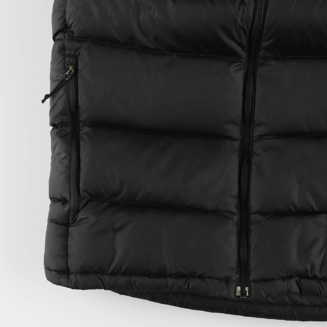 The North Face 700 Fill Power Goose Down Vest, Men's Size M Nylon black type Vintage Second Hand