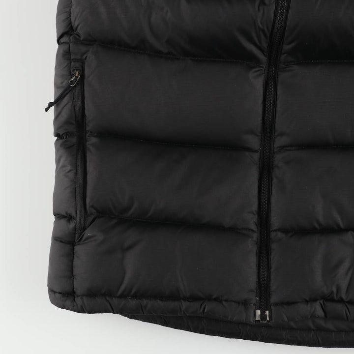 The North Face 700 Fill Power Goose Down Vest, Men's Size M Nylon black type Vintage Second Hand