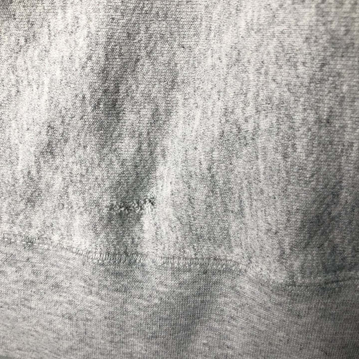 Vintage 90'S Lee Eagle Pattern College Sweatshirt, Made in USA, Men's Size XL cotton gray type Vintage Second Hand