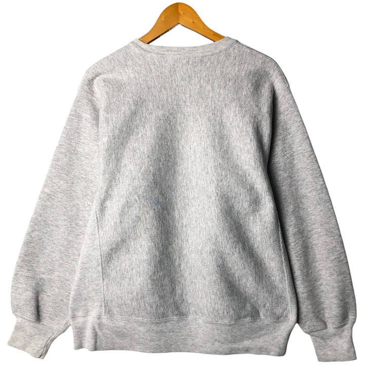 90'S Lee College Sweatshirt, Made in USA, Men's L, Vintage unclear gray type Vintage Second Hand