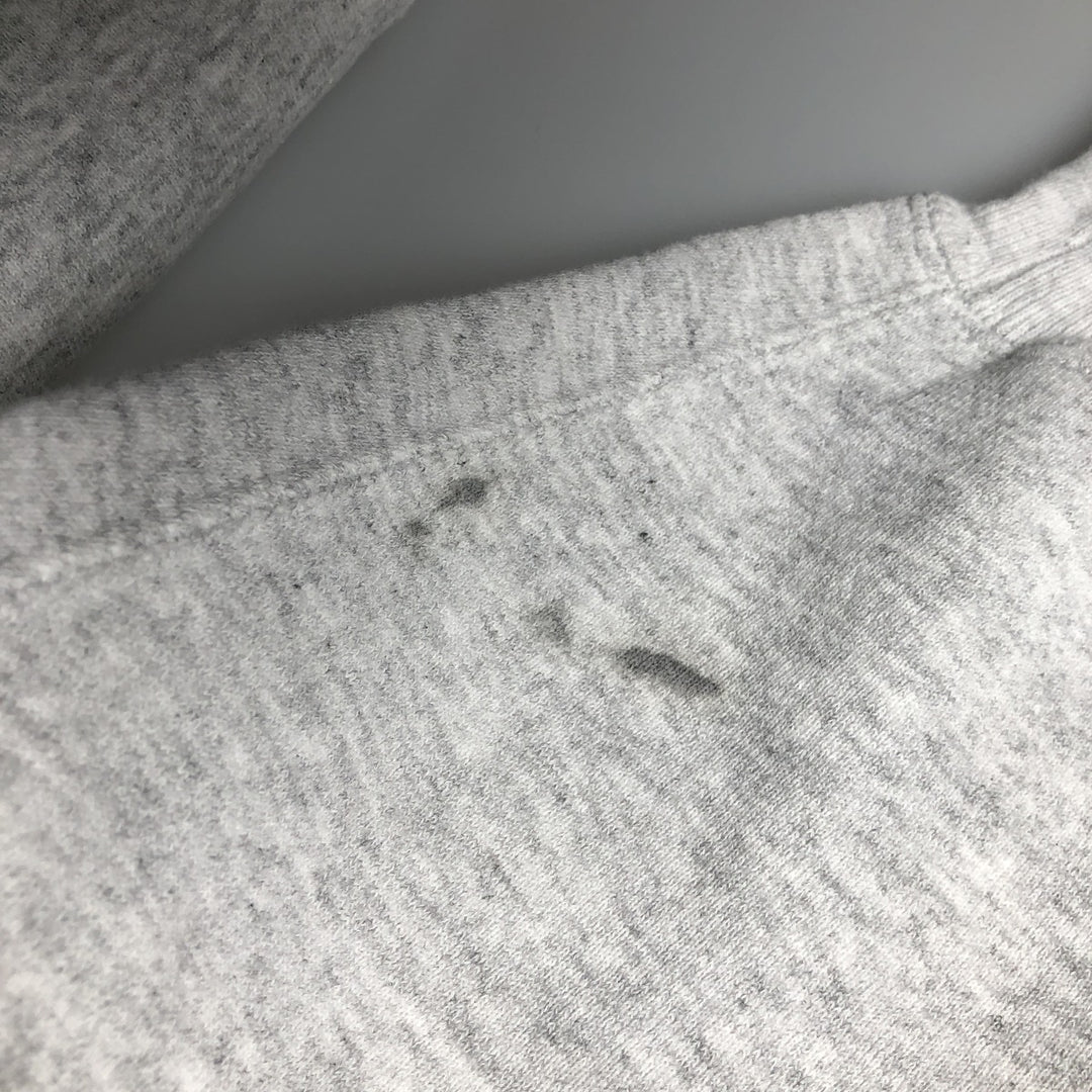 90'S Lee College Sweatshirt, Made in USA, Men's L, Vintage unclear gray type Vintage Second Hand