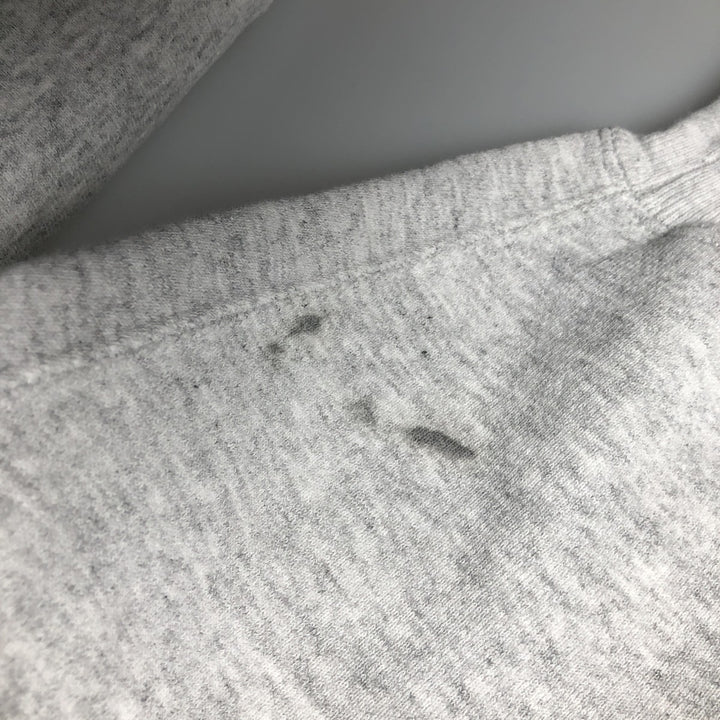 90'S Lee College Sweatshirt, Made in USA, Men's L, Vintage unclear gray type Vintage Second Hand