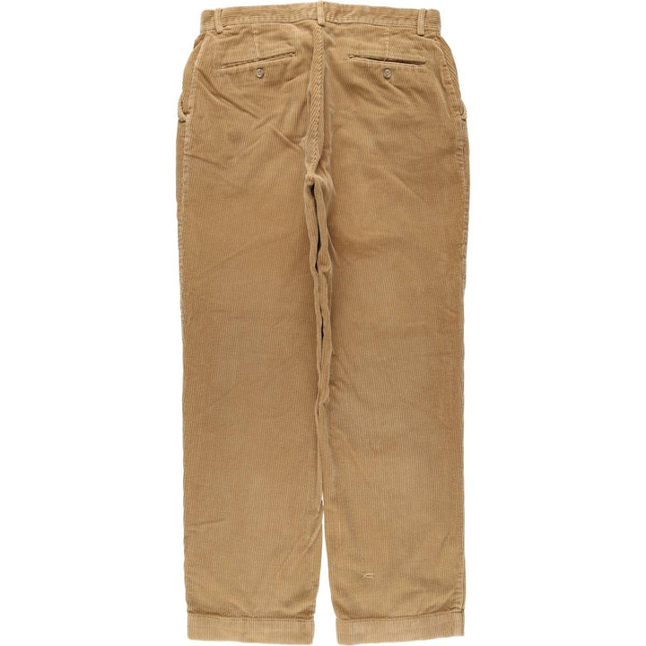 Ralph Lauren POLO by Ralph Lauren wide-ribbed corduroy pants, men's size W33 cotton brown type Vintage Second Hand