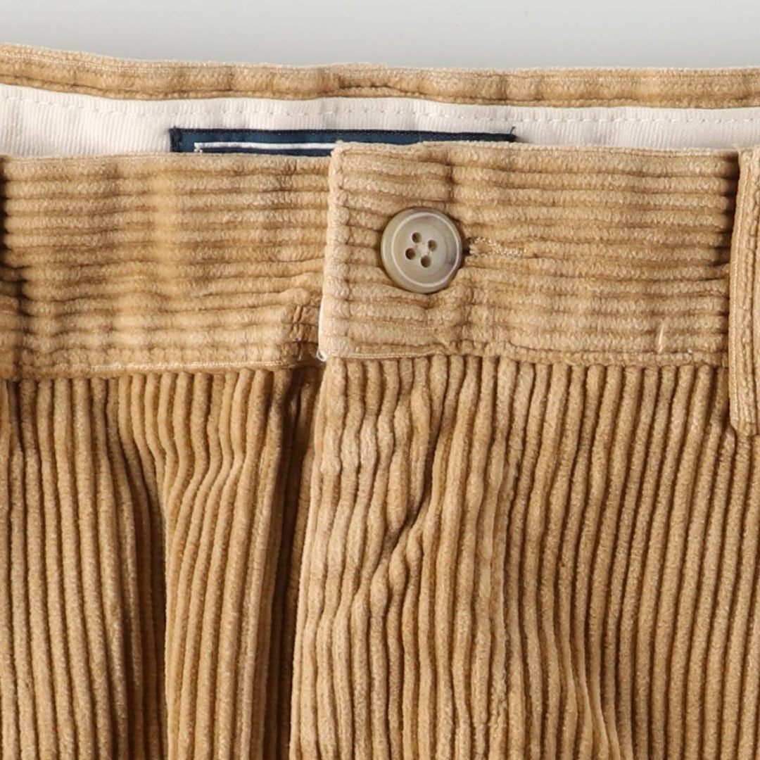 Ralph Lauren POLO by Ralph Lauren wide-ribbed corduroy pants, men's size W33 cotton brown type Vintage Second Hand