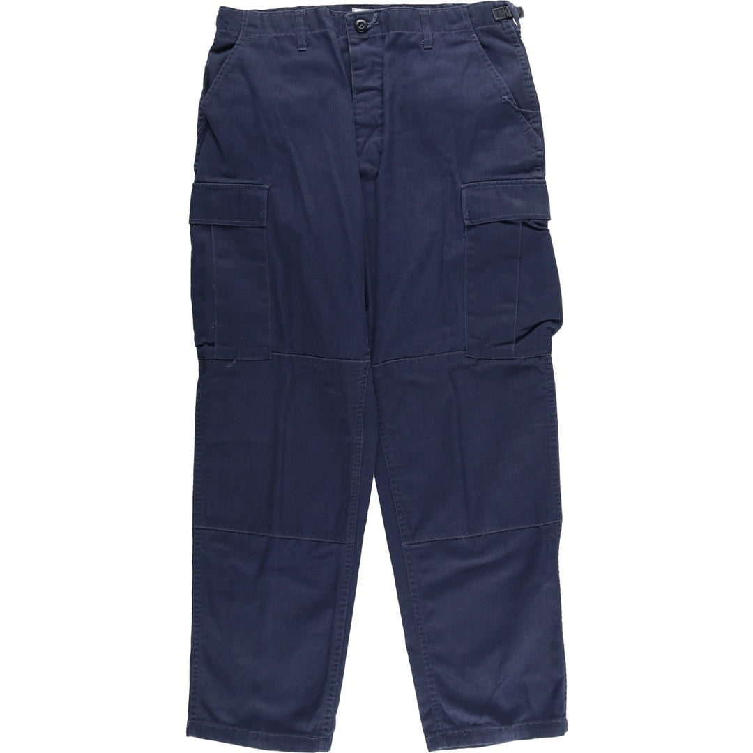 90'S Civilian PROPPER Double Knee Military Cargo Pants, Medium-Regular, Men's Size M cotton navy blue type Vintage Second Hand