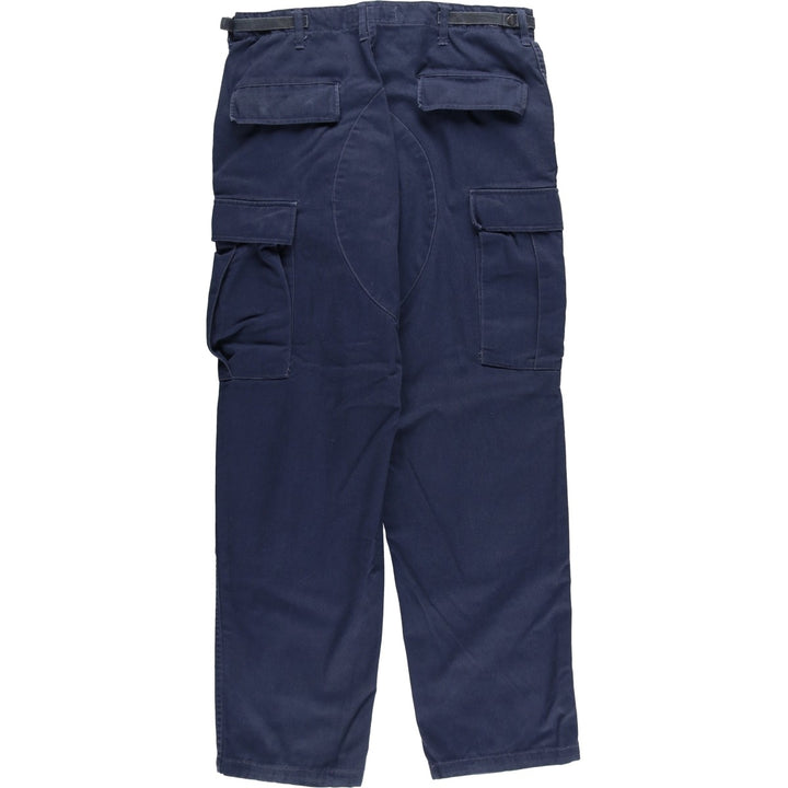 90'S Civilian PROPPER Double Knee Military Cargo Pants, Medium-Regular, Men's Size M cotton navy blue type Vintage Second Hand