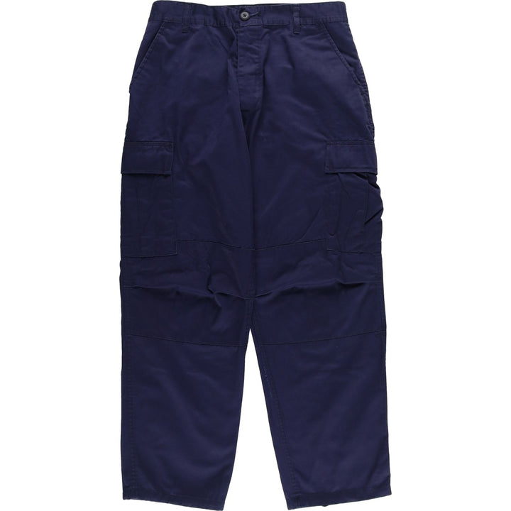 Civilian Rothco Military Cargo Pants, Medium-Short Length, Men's Size M cotton navy blue type Vintage Second Hand