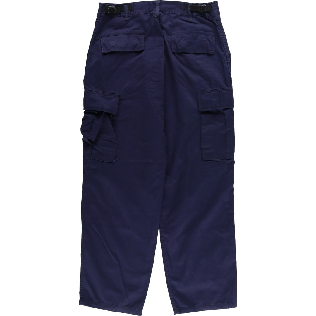 Civilian Rothco Military Cargo Pants, Medium-Short Length, Men's Size M cotton navy blue type Vintage Second Hand
