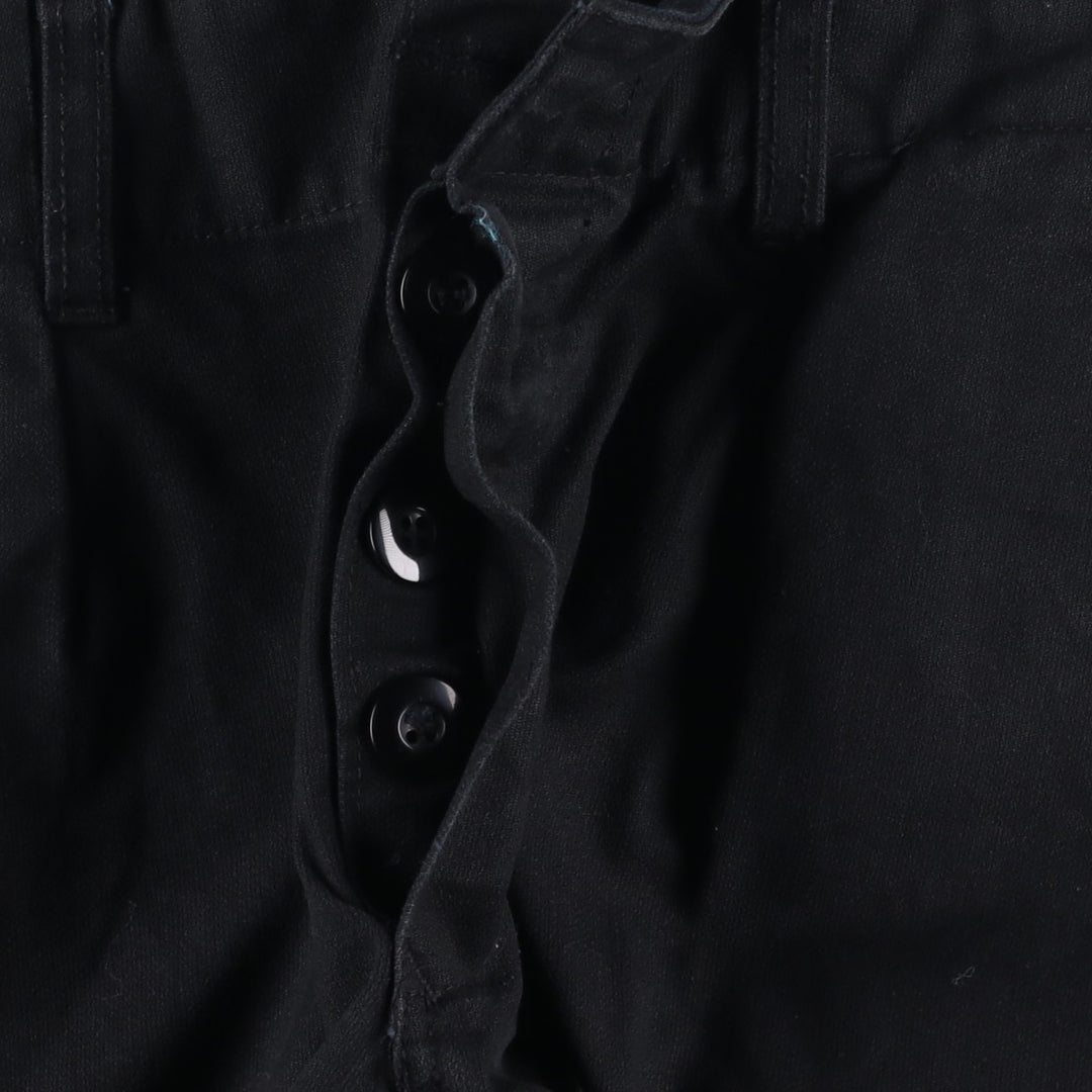 German Military Cargo Pants 170-180 cotton black type Vintage Second Hand