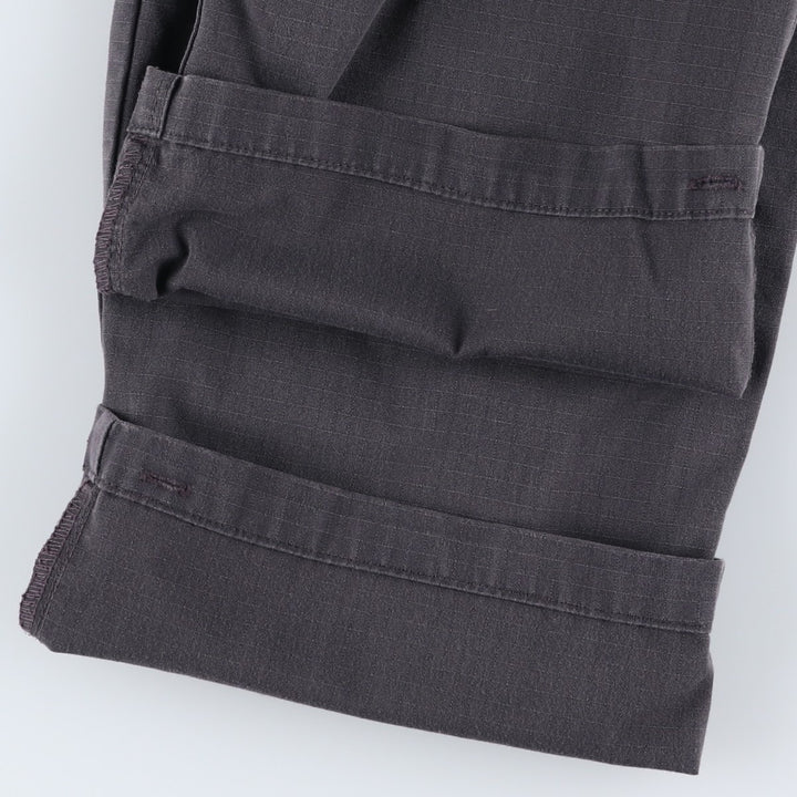 5.11 Tactical Series Double Knee Ripstop Military Cargo Pants, Men's Size W36 (civilian product) polyester black type Vintage Second Hand