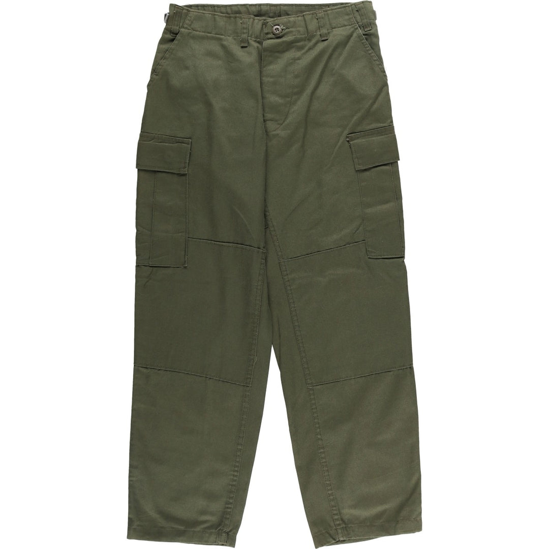 Rothco Military Cargo Pants, Made in USA, Small-Regular, Men's Size S (civilian product) polyester Khaki type Vintage Second Hand
