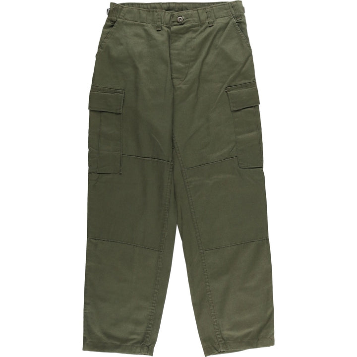 Rothco Military Cargo Pants, Made in USA, Small-Regular, Men's Size S (civilian product) polyester Khaki type Vintage Second Hand