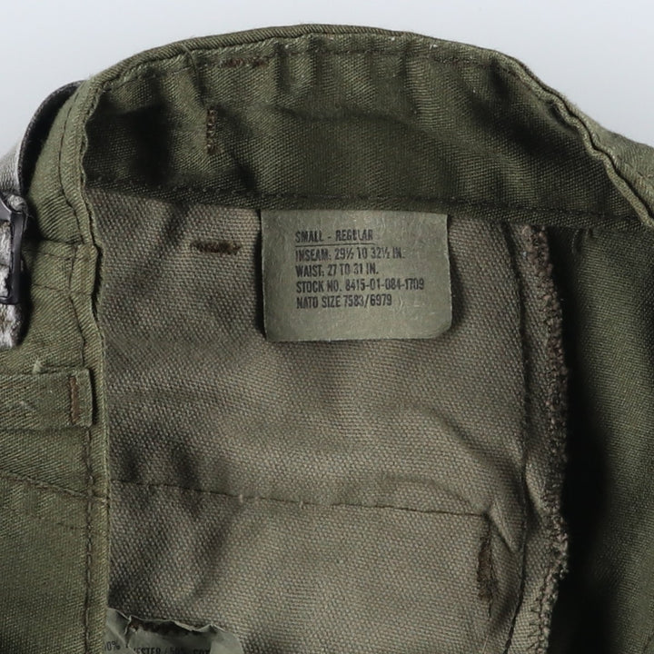 Rothco Military Cargo Pants, Made in USA, Small-Regular, Men's Size S (civilian product) polyester Khaki type Vintage Second Hand