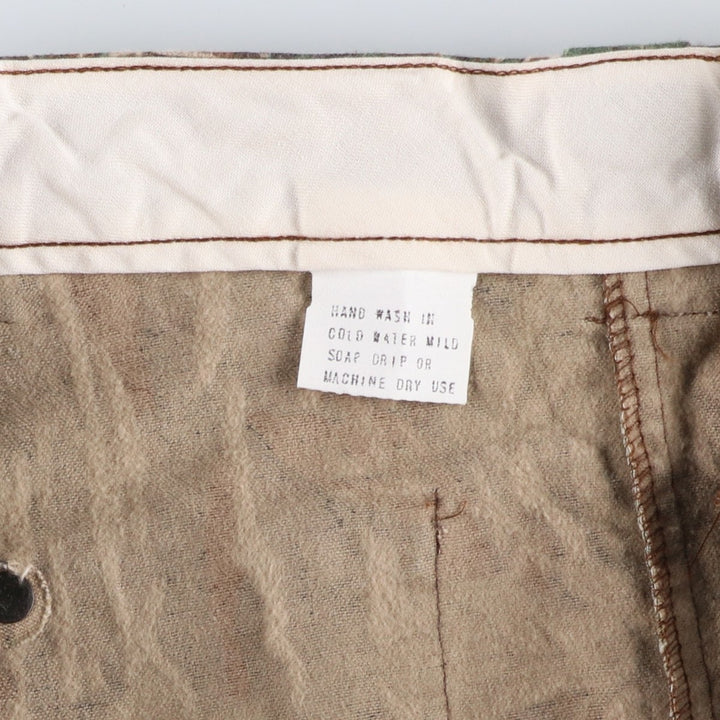 Camouflage Real Tree Camo Cargo Pants, Men's Size W39 unclear Khaki type sage green Vintage Second Hand
