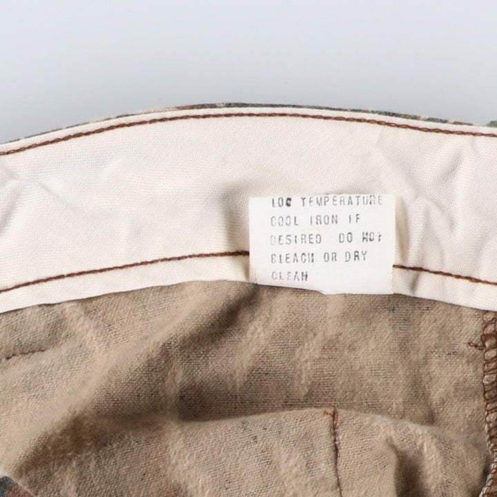 Camouflage Real Tree Camo Cargo Pants, Men's Size W39 unclear Khaki type sage green Vintage Second Hand